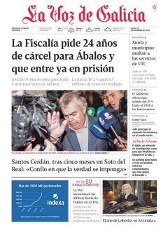 LA FISCALÍA PIDE 24 AÑOS DE CÁRCEL PARA ÁBALOS Y QUE ENTRE YA EN PRISIÓN