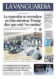 LA REPRESIÓN SE RECRUDECE EN IRÁN MIENTRAS TRUMP DICE QUE ESTÁ “EN CAMINO”