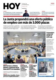 EXTREMADURA RECIBIRÁ DEL ESTADO UN 6,9% MÁS