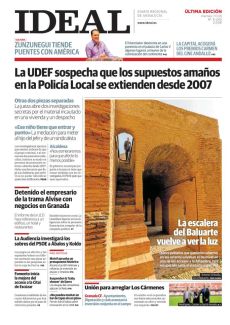 LA ESCALERA DEL BALUARTE VUELVE A VER LA LUZ