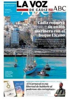 CÁDIZ RENUEVA SU UNIÓN MARINERA CON EL BUQUE ELCANO