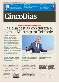 LA BOLSA CASTIGA CON DUREZA EL PLAN DE MURTRA PARA TELEFÓNICA