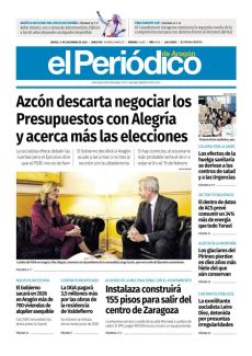 AZCÓN DESCARTA NEGOCIAR LOS PRESUPUESTOS CON ALEGRÍA Y ACERCA MÁS LAS ELECCIONES