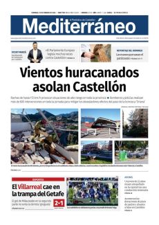 VIENTOS HURACANADOS ASOLAN CASTELLÓN