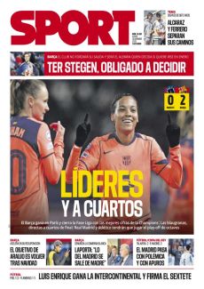 LÍDERES Y A CUARTOS