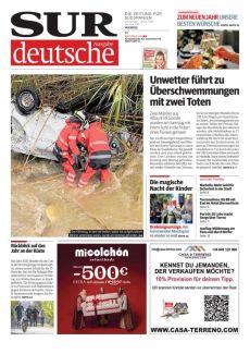 UNWETTER FÜHRT ZU ÜBERSCHWEMMUNGEN MIT ZWEI TOTEN
