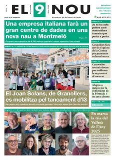 EL JOAN SOLANS, DE GRANOLLERS, ES MOBILITZA PEL TANCAMENT D’I3