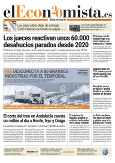 REE DESCONECTA A 80 GRANDES INDUSTRIAS POR EL TEMPORAL