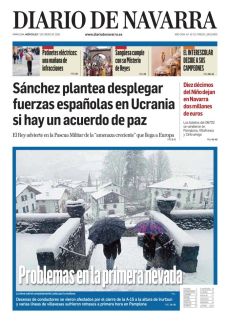 DECENAS DE CONDUCTORES SE VIERON AFECTADOS POR EL CIERRE DE LA A-15 A LA ALTURA DE IRURTZUN Y VARIAS LÍNEAS DE VILLAVESAS SUFRIERON RETRASOS A PRIMERA HORA EN PAMPLONA