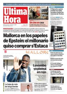 MALLORCA EN LOS PAPELES DE EPSTEIN: EL MILLONARIO QUISO COMPRAR S’ESTACA