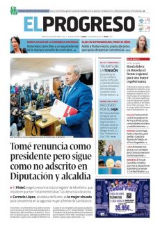 TOMÉ RENUNCIA COMO PRESIDENTE PERO SIGUE COMO NO ADSCRITO EN DIPUTACIÓN Y ALCALDÍA