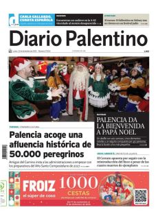 PALENCIA DA LA BIENVENIDA A PAPÁ NOEL
