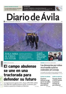 EL CAMPO ABULENSE SE UNE EN UNA TRACTORADA PARA DEFENDER SU FUTURO