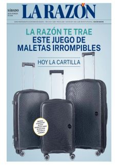 LA RAZÓN TE TRAE ESTE JUEGO DE MALETAS IRROMPIBLES