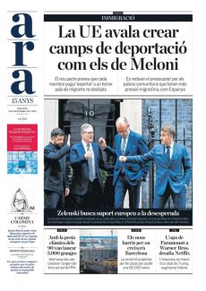 ZELENSKI BUSCA SUPORT EUROPEU A LA DESESPERADA