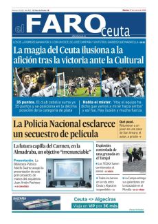 LA MAGIA DEL CEUTA ILUSIONA A LA AFICIÓN TRAS LA VICTORIA ANTE LA CULTURAL