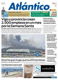 EL PRIMER GRAN FUEGO QUEMA 200 HECTÁREAS