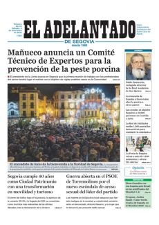 EL ENCENDIDO DE LUCES DA LA BIENVENIDA A LA NAVIDAD DE SEGOVIA.