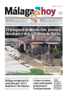 EL TEMPORAL DESBORDA RÍOS, PROVOCA DESALOJOS Y DEJA 120 LITROS DE LLUVIA
